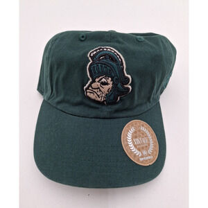 Michigan State Spartans TOW Green Vintage Crew Adj. Strapback Slouch Hat, New